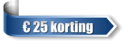 € 25 korting