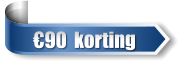 €90  korting